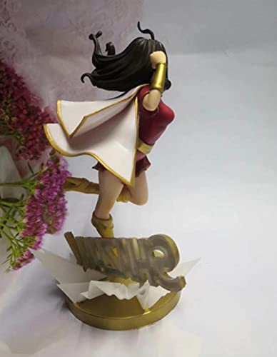 ANMINA Figura Comics BISHOUJO Shazam Mary Batson FIGURACIÓN DE ACCIÓN DE Juego Mucha DE Juguete BRINQUEDOS FAGURALES Anime Modelo DE ANIMIENTO DE LOS REPRODUCTOS DE LOS Regalos DE LOS Juguetes DE LOS