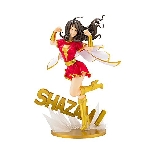 ANMINA Figura Comics BISHOUJO Shazam Mary Batson FIGURACIÓN DE ACCIÓN DE Juego Mucha DE Juguete BRINQUEDOS FAGURALES Anime Modelo DE ANIMIENTO DE LOS REPRODUCTOS DE LOS Regalos DE LOS Juguetes DE LOS