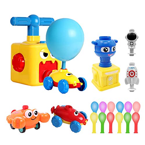 Anyingkai Coche con Globo,Lanzador de Coches con Globos,Coche de Lanzamiento con Globo,Lanzador de Globos,Juguete de Coche con Globo,Coche con Globo para Niños (Monstruo)