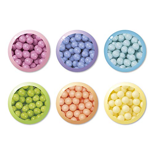 Aquabeads- Pack de Abalorios Pastel, Color carbón (Epoch 31360)