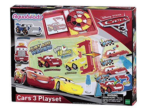 Aquabeads The Movie Cars 3 playset, Multicolor (Epoch para Imaginar 30188)