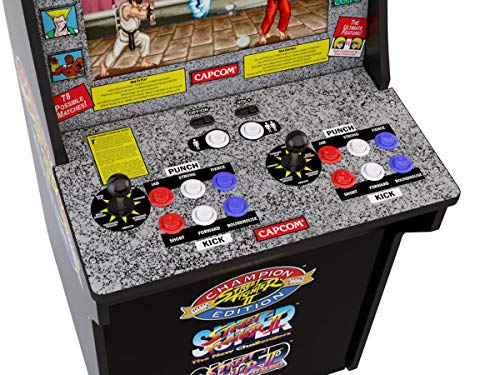 Arcade1UP Street Fighter II: Champion Edition, Street Fighter II: The New Challengers, Street Fighter II: Turbo