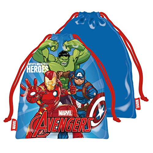 ARDITEX AV13502 Bolsa Merienda 26.5X21.5cm de Marvel-Vengadores