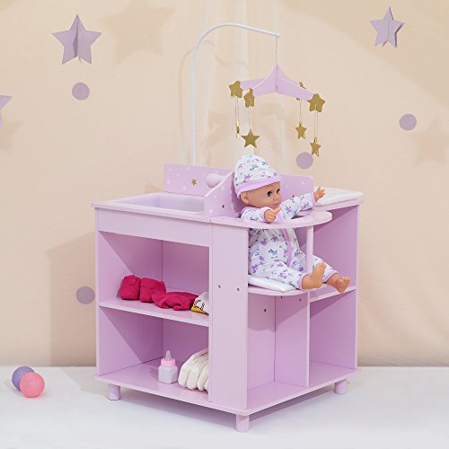 Armario Mueble para Muñecas de Madera Juegete para Niños Olivia's World TD-0203AP