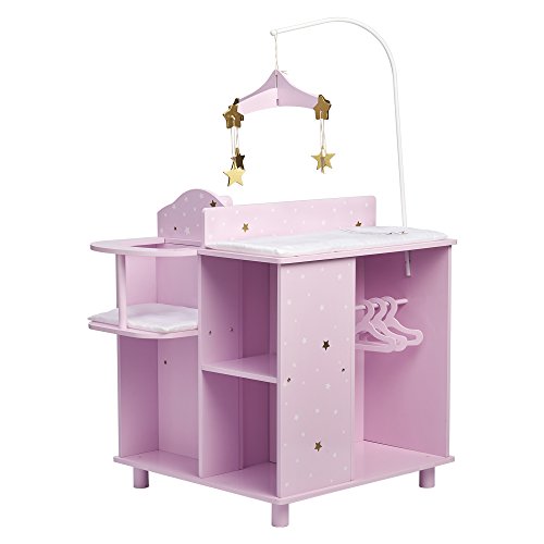 Armario Mueble para Muñecas de Madera Juegete para Niños Olivia's World TD-0203AP