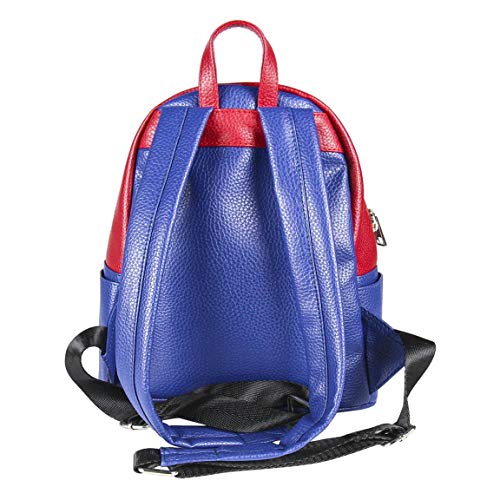 ARTESANIA CERDA Mochila Casual Moda Captain Marvel, Unisex Adulto, Azul (Azul), 11x22x22 cm (W x H x L)