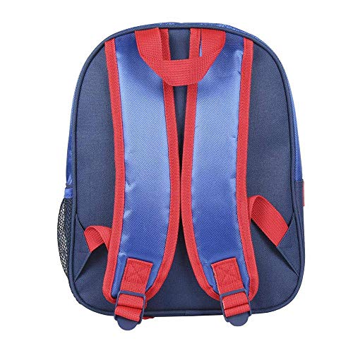 Artesania Cerda Mochila Infantil 3D Avengers Capitan America, Color Azul, 31 cm