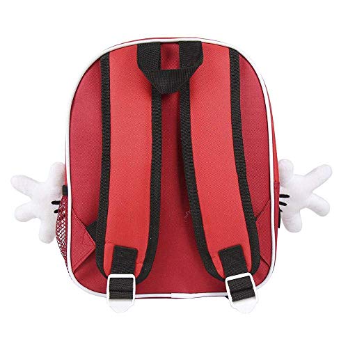 Artesania Cerda Mochila Infantil Personaje Minnie, Rojo, 31 cm