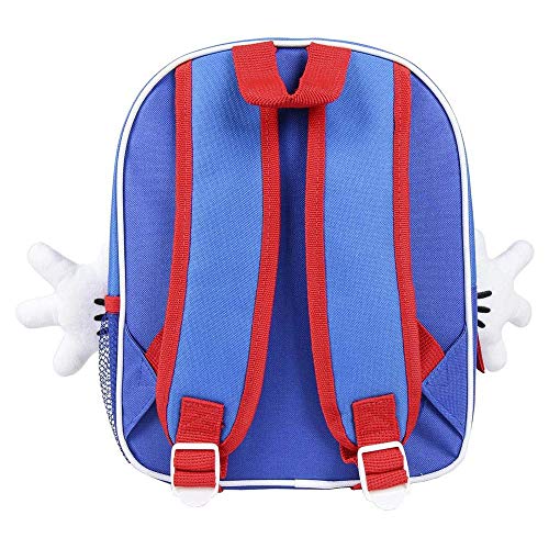 Artesania Cerda Personaje Mickey - Mochila Infantil, 31 cm, Azul