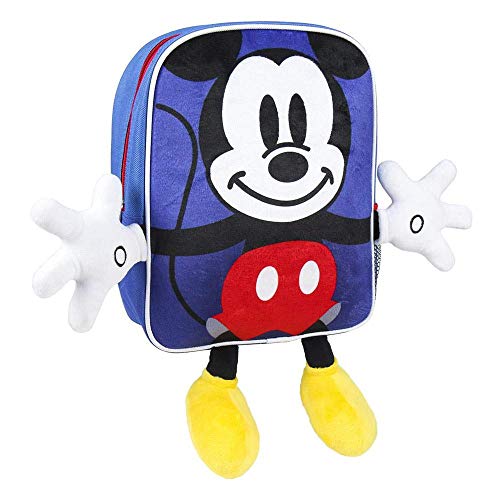 Artesania Cerda Personaje Mickey - Mochila Infantil, 31 cm, Azul