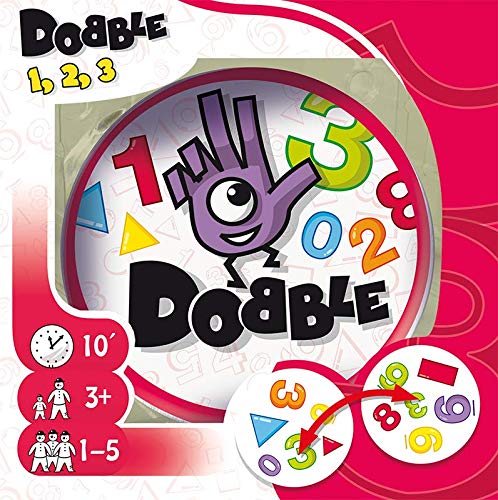 Asmodee 002964 – Juego de Aprendizaje – dobble 1/2/3, multicolor , color/modelo surtido