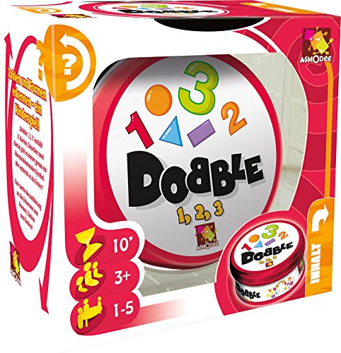 Asmodee 002964 – Juego de Aprendizaje – dobble 1/2/3, multicolor , color/modelo surtido