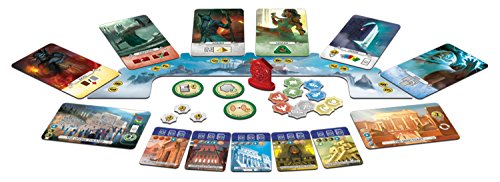 Asmodee, - 7 Wonders Duel: Pantheon, expansión Juego de Mesa, edición en Italiano, 8037