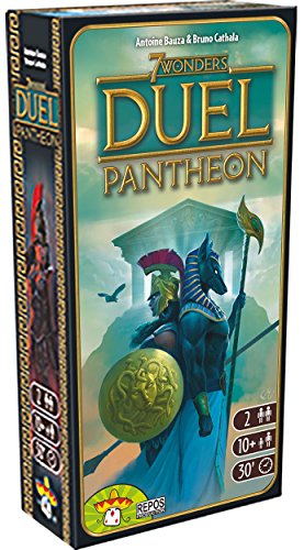 Asmodee, - 7 Wonders Duel: Pantheon, expansión Juego de Mesa, edición en Italiano, 8037