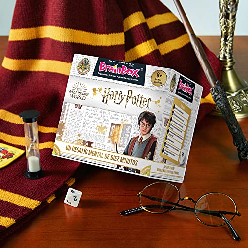 Asmodee BrainBox - Harry Potter - Juego de Mesa en Español