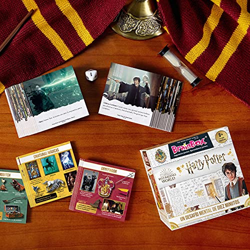 Asmodee BrainBox - Harry Potter - Juego de Mesa en Español