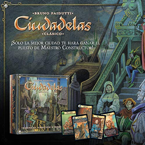 Asmodee - Ciudadelas Clásico, juego de mesa (Edge Entertainment EDGCTD01) , color/modelo surtido