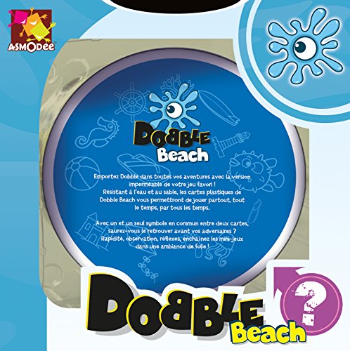 Asmodee - DOBBEAC01FR - Jeu - Dobble Beach