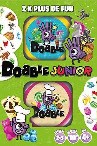 Asmodee- Dobble Junior, Multicolor, Norme (DOBJU01FR)