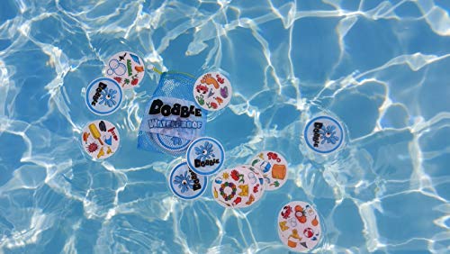 Asmodee - Dobble: Waterproof, juego de cartas para toda la familia, edición en italiano, 8247