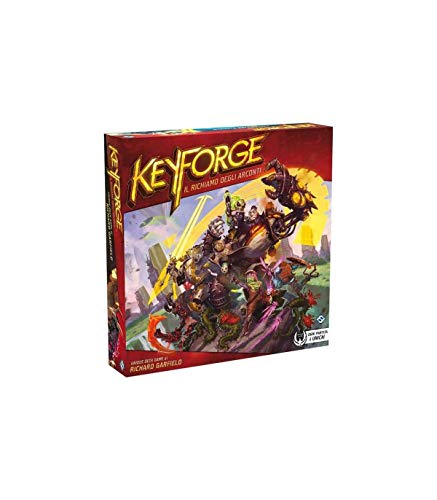 Asmodee - Keyforge, El Recuerdo de Arconti-Starter Set de Mesa, Color Rojo, 10600