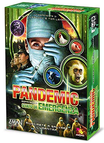 Asmodee - Pandemic Estado de Emergencia Juego de Mesa, Color Verde, ZMG71103IT