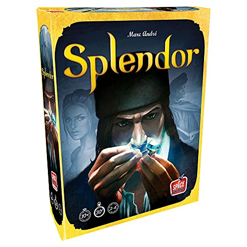 Asmodee Splendor - Juego de estrategia [Versión importada (inglés)] - Idioma en Inglés