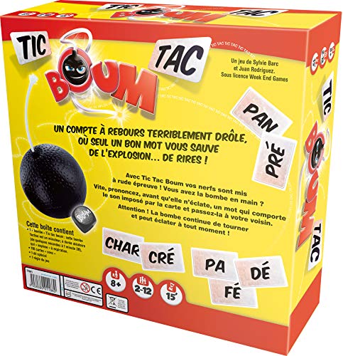 Asmodée TTB01S Tic Tac Boum - Juego de mesa [importado de Francia]