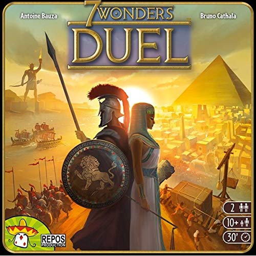 Asterion 8035 – 7 Wonders Duel, edición Italiana, Multicolor