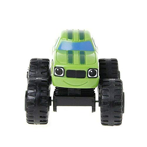 ATING 6X Blaze und die Monster Toy Machines Fahrzeuge Racer Cars Trucks for Kinder Set