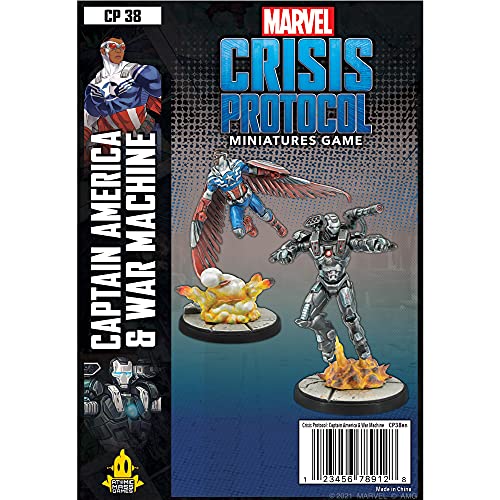 Atomic Mass Games Crisis Protocol Captain America & War Machine EN, CP38EN