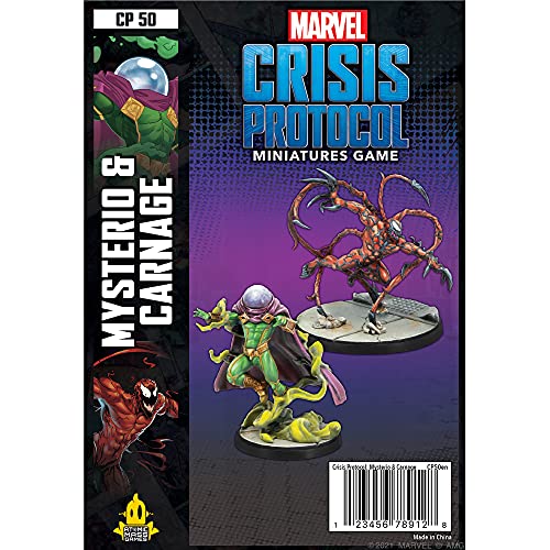 Atomic Mass Games Crisis Protocol Carnage & Mysterio EN, CP50EN