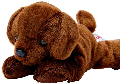 Aurora Mundiales 31257 - Peluches - Mini Flopsie - Lil Lucky Labrador Chocolate, 8 Pulgadas / 20,5 cm