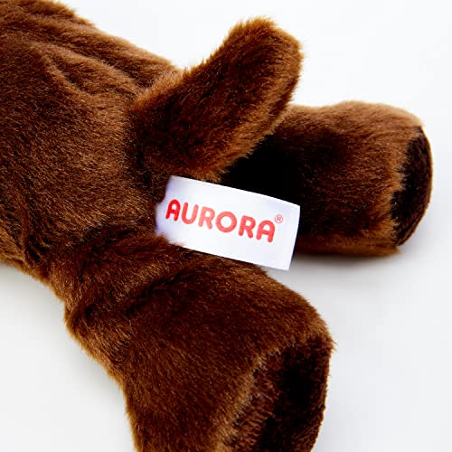 Aurora Mundiales 31257 - Peluches - Mini Flopsie - Lil Lucky Labrador Chocolate, 8 Pulgadas / 20,5 cm