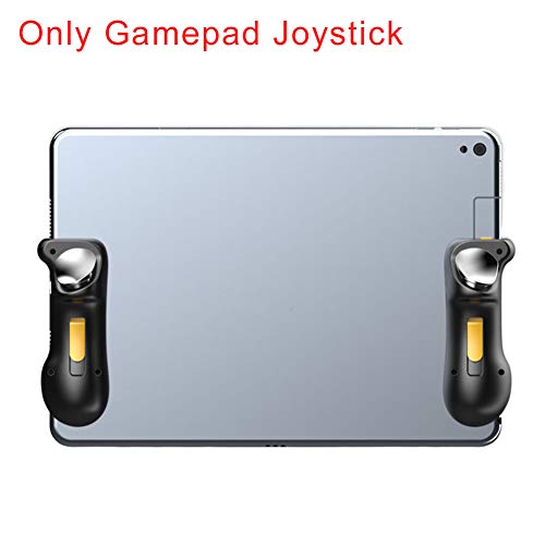 AUTUUCKEE Tablet Trigger Operación Control Gamepad con L1R1 Objetivo Trigger Game Shooter Game Controller Grip Dormitorio para i Pad (negro)