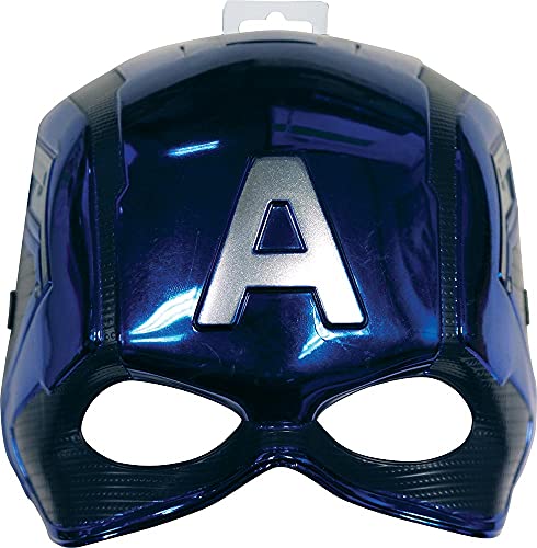 Avengers-39217 Mascara Capitan America Avengers Inf, Multicolor, Talla única (Rubie'S 39217NS)