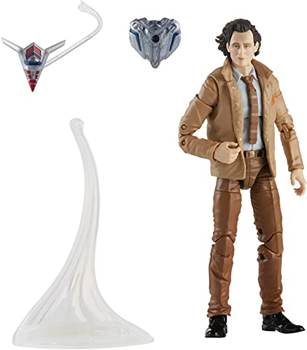 Avengers Hasbro Marvel Legends Series Figura de Loki de 15 cm - Diseño Premium y 4 Piezas de Figura para armar - Edad: 4+