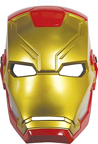 Avengers - Máscara de Iron Man para niño, Talla única infantil (Rubie's 39216)