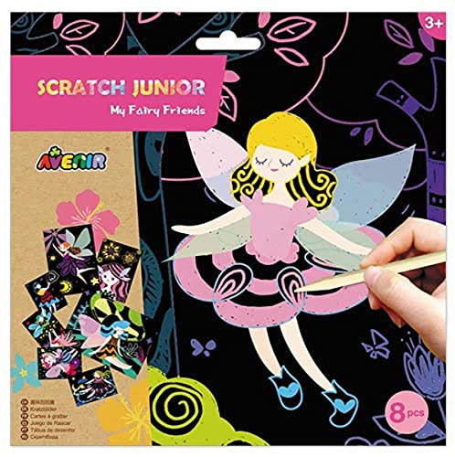 Avenir CH1676 Scratch Junior My Fairy Friends, Multicolor