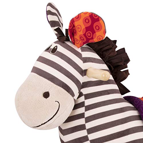 B. Toys – Balancín Zebra Caballo Montar, Color, bx1642z