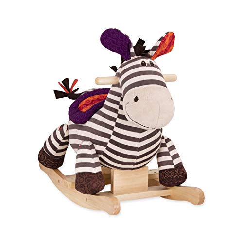 B. Toys – Balancín Zebra Caballo Montar, Color, bx1642z