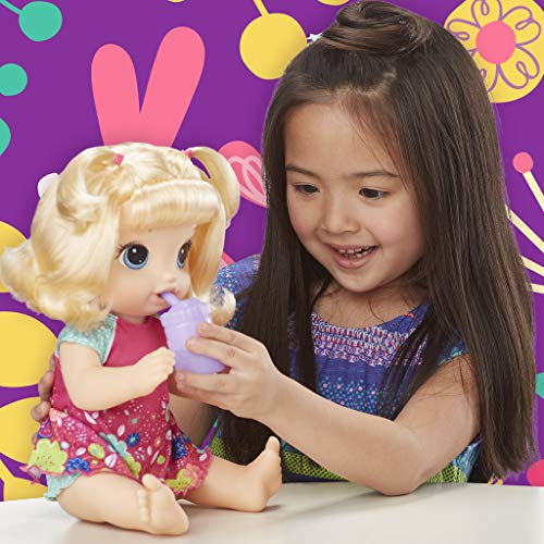 Baby Alive - Aprendo a Hacer Pipi Rubia (Hasbro E0609SC1)