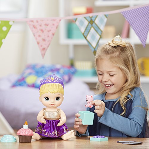 Baby Alive- Cumpleaños Sorpresa Rubia (Hasbro E0596ES0)