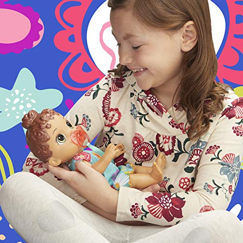 Baby Alive- Lil Sounds Brn Hair, Multicolor (Hasbro E3688ES0)