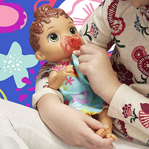 Baby Alive- Lil Sounds Brn Hair, Multicolor (Hasbro E3688ES0)