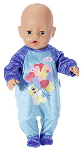 BABY Born 828250 - Pijamas de 43 cm-para mayores de 3 años-Fácil para manos pequeñas-Modelos adorables-Incluye mono y percha (colores surtidos, 1 pieza)