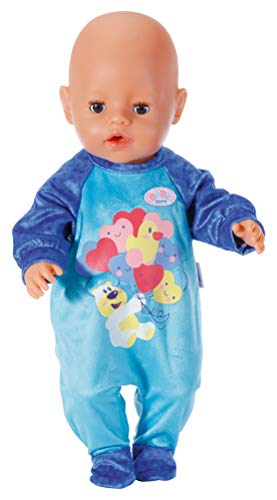 BABY Born 828250 - Pijamas de 43 cm-para mayores de 3 años-Fácil para manos pequeñas-Modelos adorables-Incluye mono y percha (colores surtidos, 1 pieza)