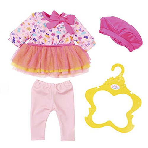 BABY born Fashion 2 assorted Juego de ropita para muñeca - Accesorios para muñecas (Juego de ropita para muñeca, 3 año(s), Multicolor, BABY born, 43 cm, Chica) , color/modelo surtido