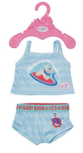 BABY born Ropa Interior 43 cm - 2 Modelos, Para Manos pequeñas, Promueve la Empatía y Las Habilidades Sociales, Para Niños a Partir de 3 años, Incluye 1 Juego de Ropa Interior