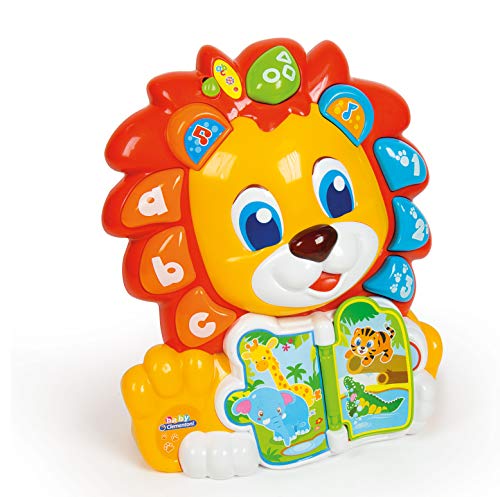 Baby Clementoni- León Educativo ABC, Multicolor, única (61830)